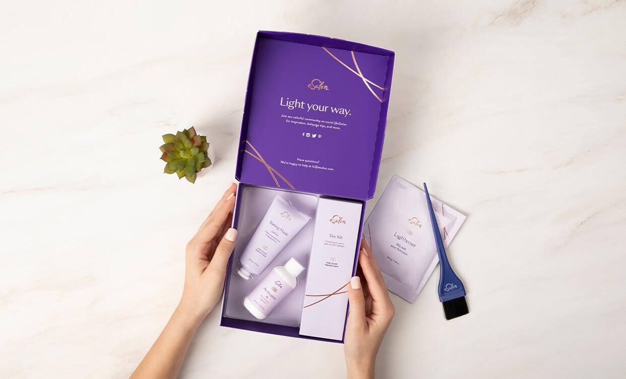 Light Set At Home Hair Highlight Kit eSalon